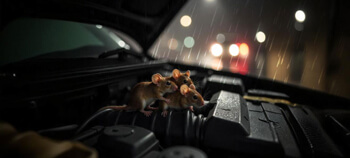 The rainy season invites rats to seek shelter in your car's engine. Discover why monsoon increases rodent infestations and how CARCAT's ultrasonic repellent keeps your vehicle safe.